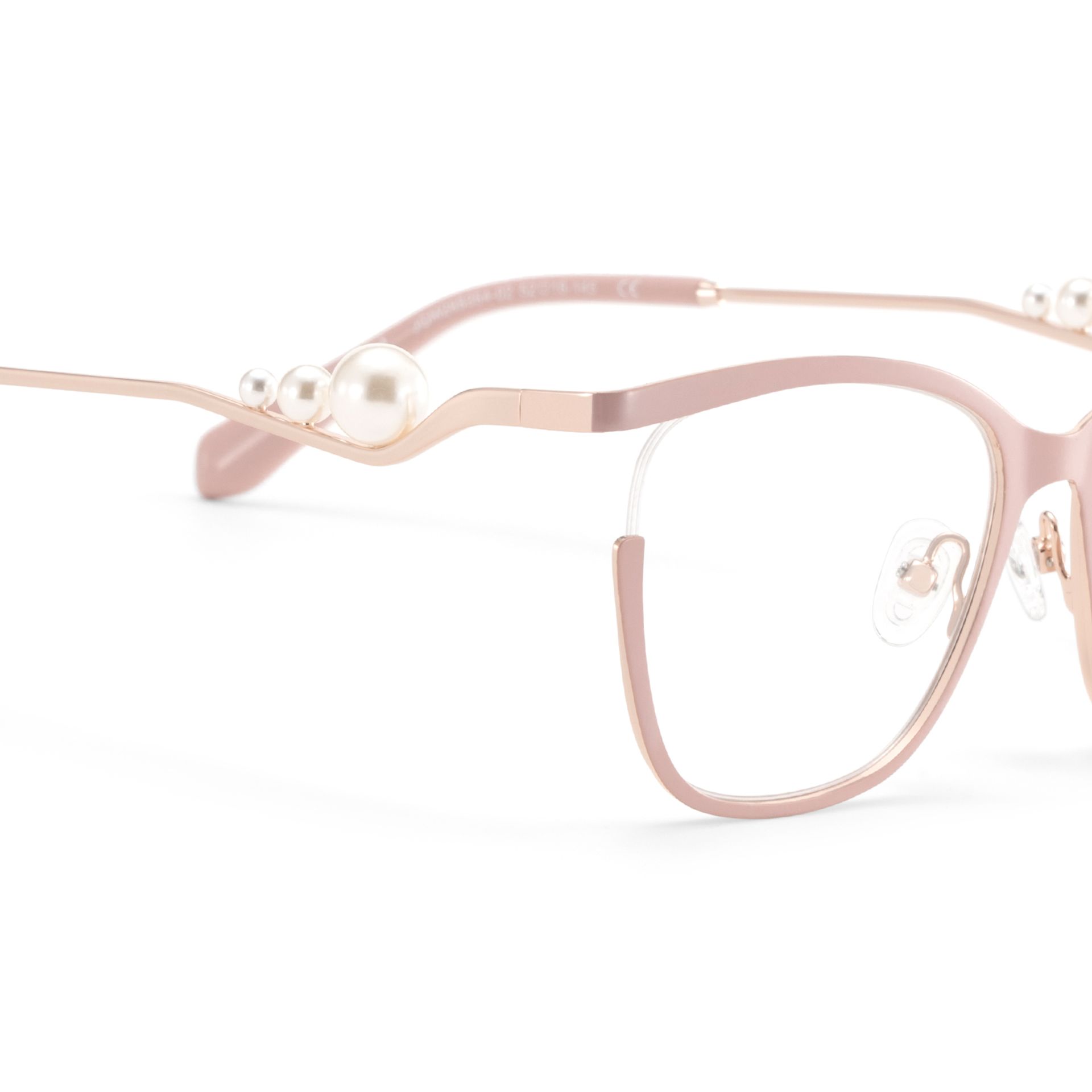 Aria Eyeglasses in Round Pink Frame | ZEELOOL Canada6