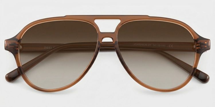 Drew Brown Aviator Sunglasses