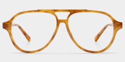 Drew Tortoise Aviator Glasses1