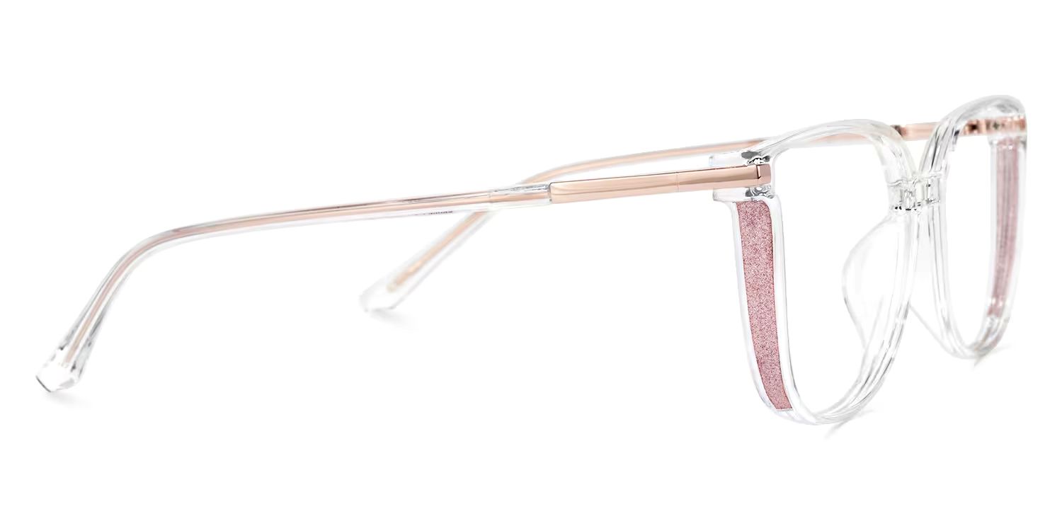 Rodz Square Clear Frame Glasses | ZEELOOL Canada3