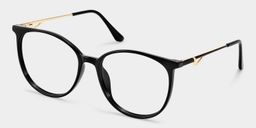 Chanty Black Round Glasses2