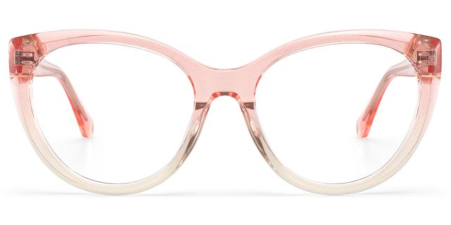 Kiera Pink Cat eye Glasses