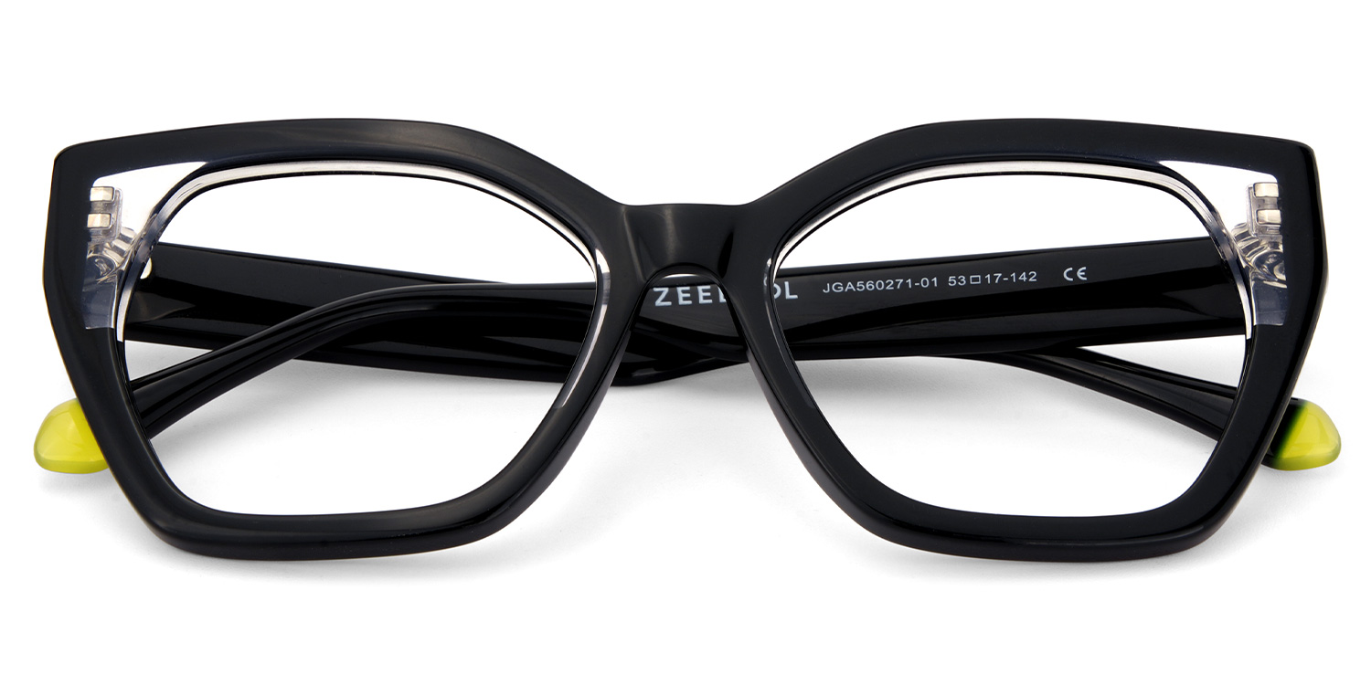 Butterfly Spectacle Frames With Black Color2