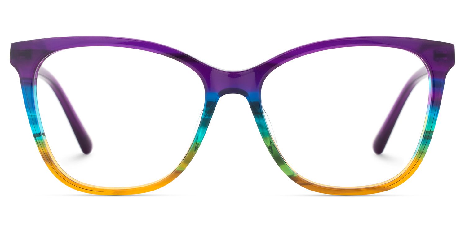 Gage Butterfly Colorful Color Frame Glasses for Women | ZEELOOL Canada1