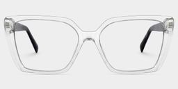 Emery Clear Square Glasses1