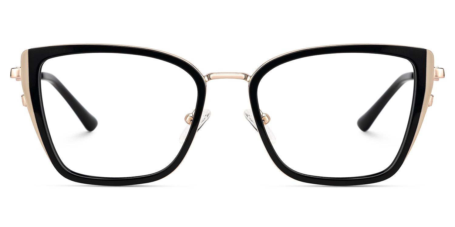Juniper Eyeglasses in Square Black Frame | ZEELOOL Canada1