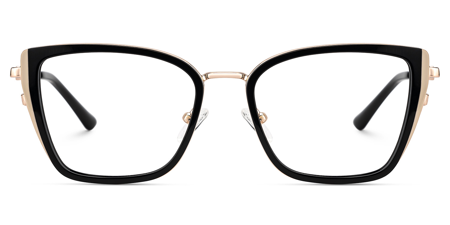 Juniper Eyeglasses in Square Black Frame | ZEELOOL Canada1
