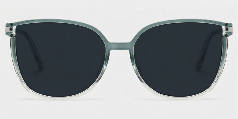 Rodz Green Square Sunglasses