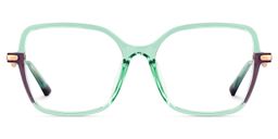 Rendon Square Green Glasses0