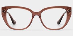 Alma Butterfly Brown Glasses1