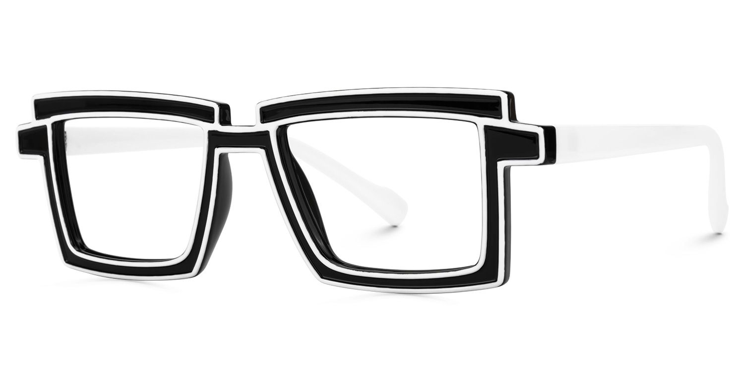 Cyberpunk-Style Zephyr Black Frame Glasses | ZEELOOL Canada2