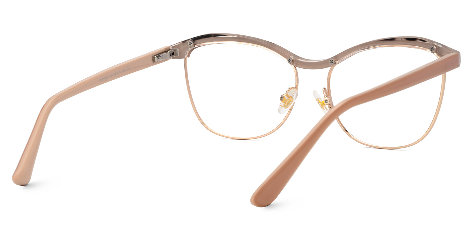 Women Browline Coumba Pink Glasses | ZEELOOL Canada3