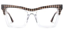 Jaclyn Cateye Brown Glasses0