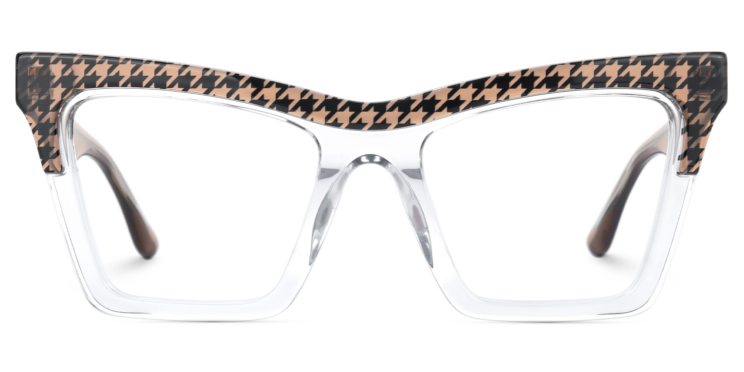 Jaclyn Cateye Brown Glasses0