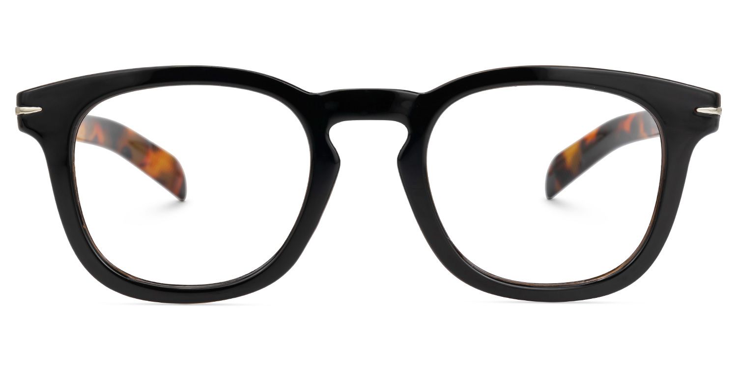 Tillis Round Black Glasses0