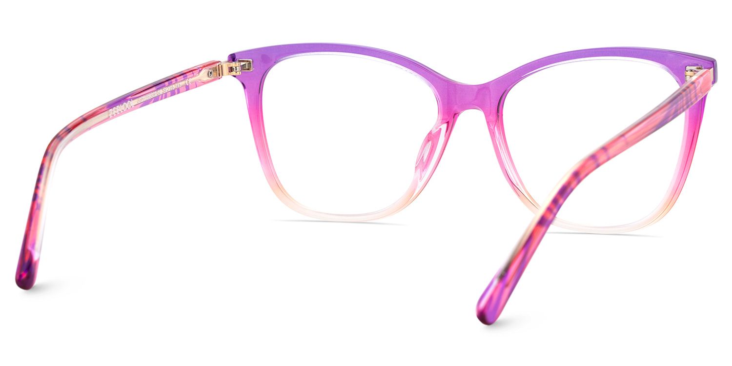 Gage Butterfly Purple Color Frame Glasses for Women | ZEELOOL Canada5