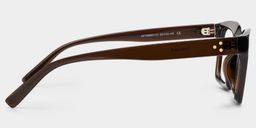 Marley Dark Brown Rectangle Glasses4