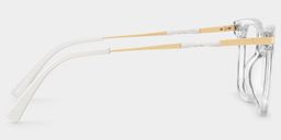 Jacqui Square Clear Glasses3