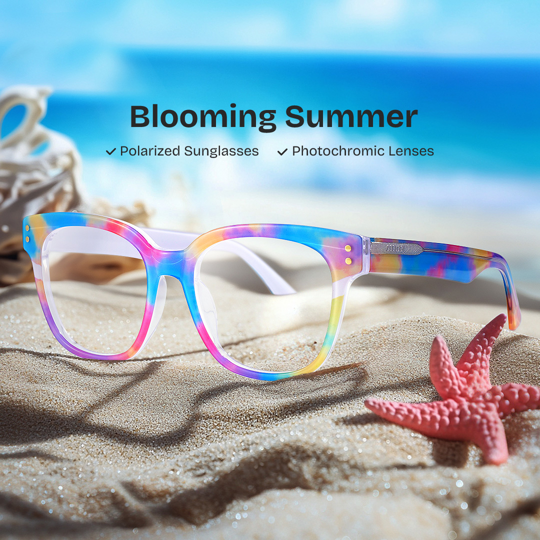 Dante Square Colorful Glasses0