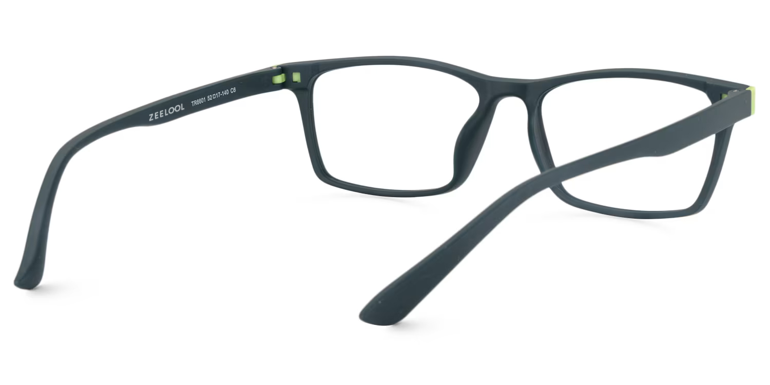 Cheche Rectangle Dark Green Glasses7