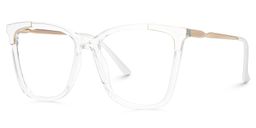 Roshavia Square Clear Glasses2