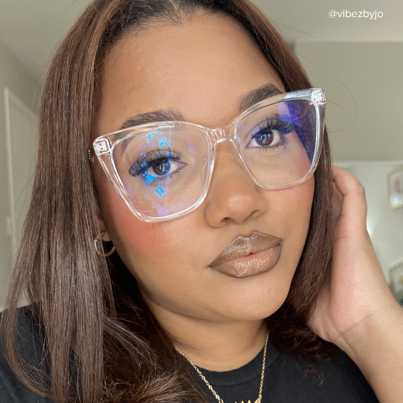 Corlette Square Crysta Eyeglasses and Glasses Frame6