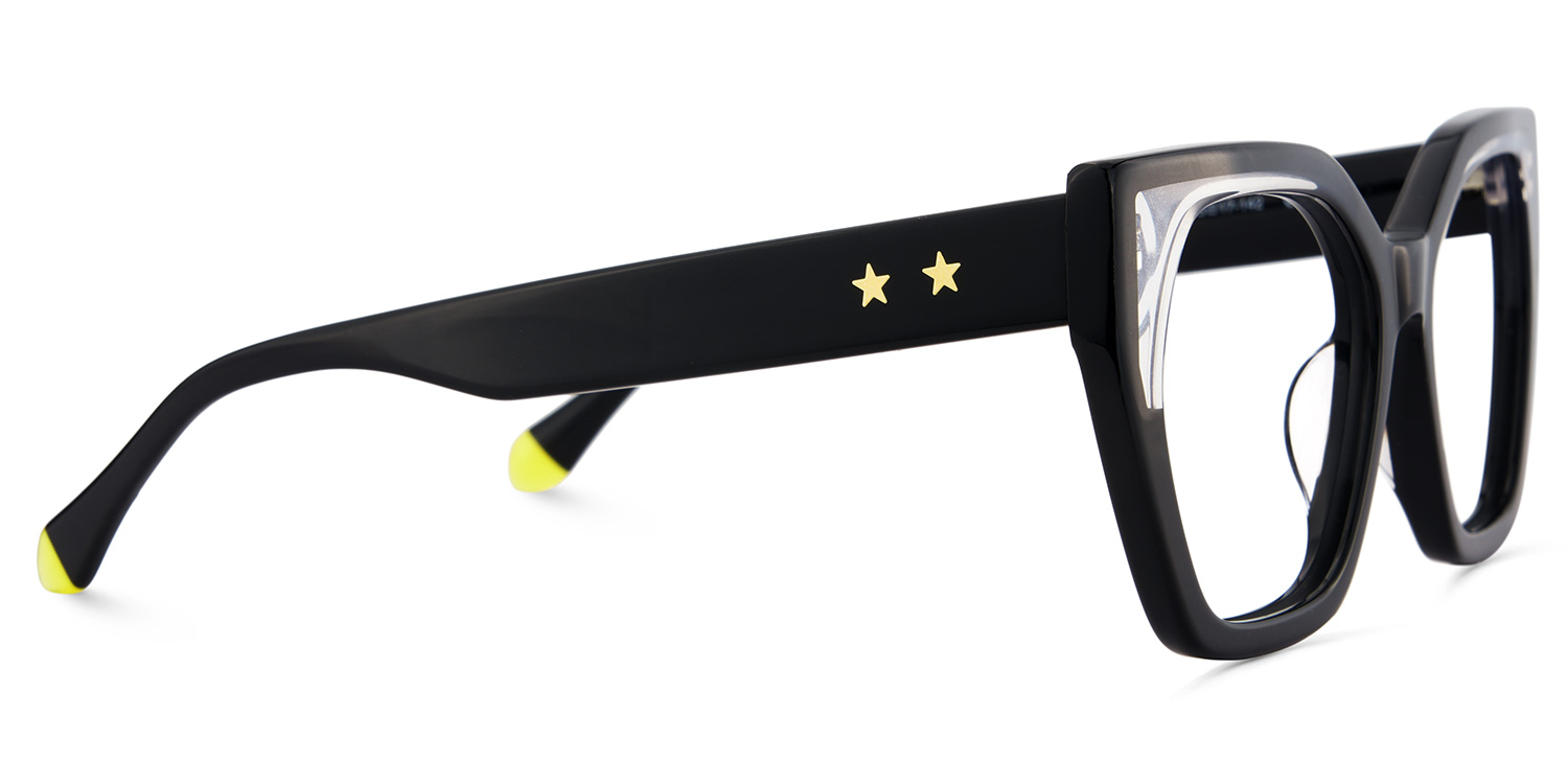 Burkes Butterfly Black Glasses4