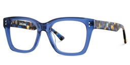 Gaydeh Rectangle Blue Glasses3