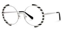 Crowe Round Two-Tone Glasses1