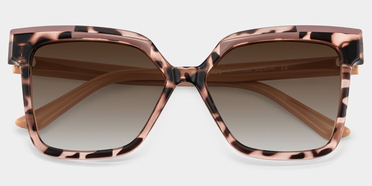 Eboney Square Tortoise Glasses
