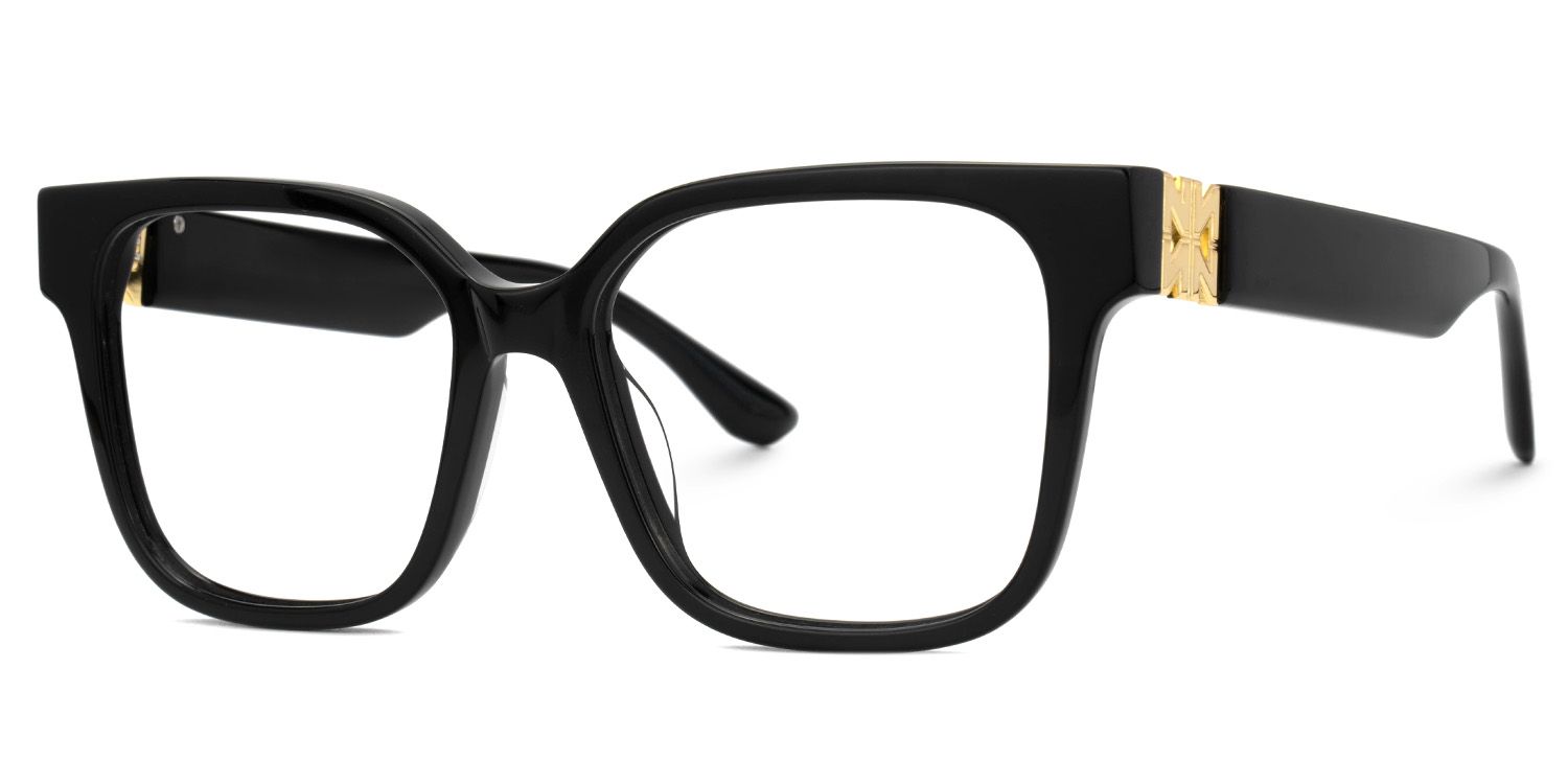 Kerri Oversized Black Square Glasses | ZEELOOL Canada1