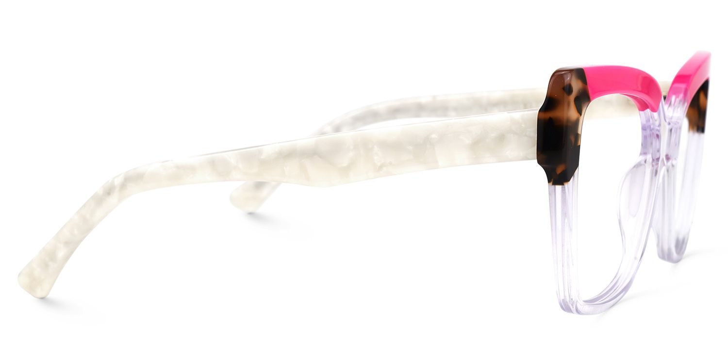 Cateye Aidelys Clear Glasses for Sale -Zeelool Glasses2