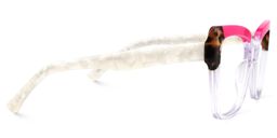 Aidelys Cateye Clear Glasses2