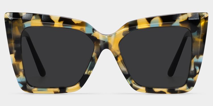Thiline Square Tortoise Glasses
