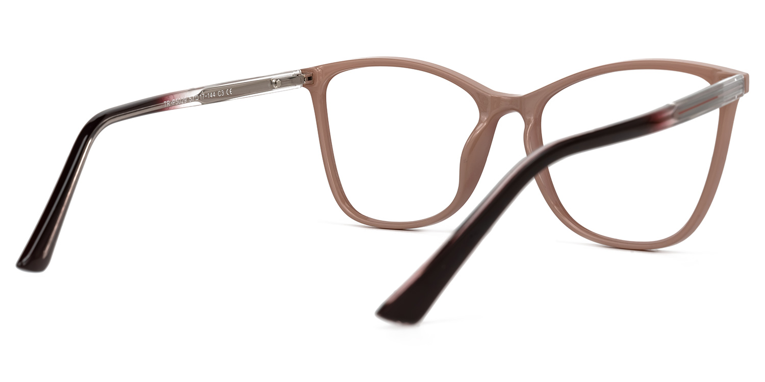 Cateye Gibbs Two-Tone Glasses deals -Zeelool Glasses3