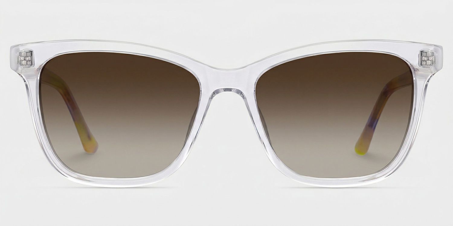 Faith Healing Glasses - Clear Rectangle Acetate Frames | ZEELOOL0