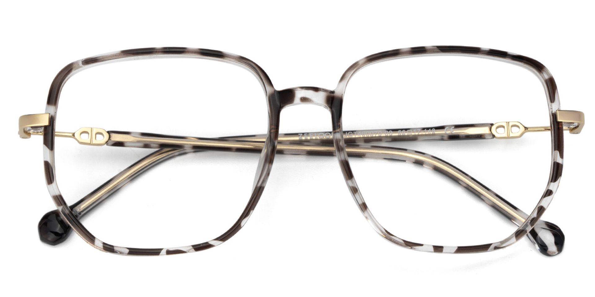 Brown Tortoise Glasses With Geometric Shape1