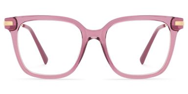 Jacqui Square Pink Glasses