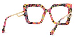 Poutine Square Multicolor Glasses4