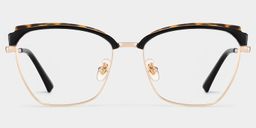Phoebe Browline Tortoise Glasses1