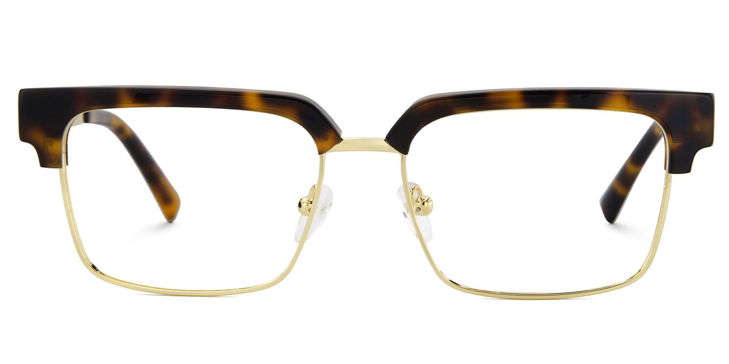 Tortoise Browline Frame Glasses - Gerena on Sale | ZEELOOL Canada1