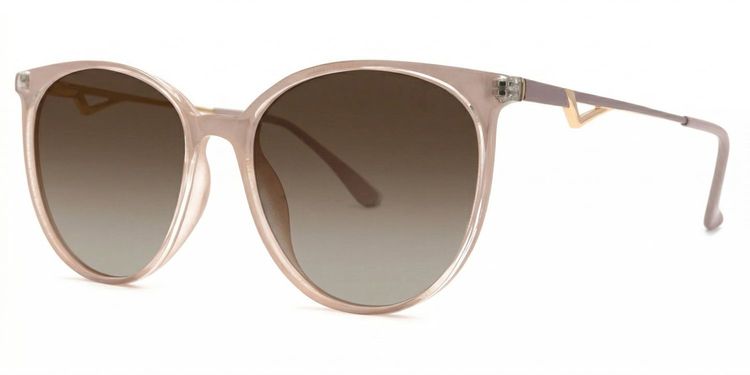 Chanty Pink Round Sunglasses