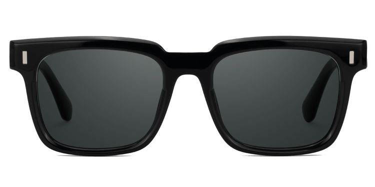 Katia Square Black Glasses