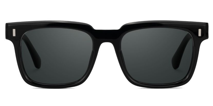 Katia Square Black Glasses