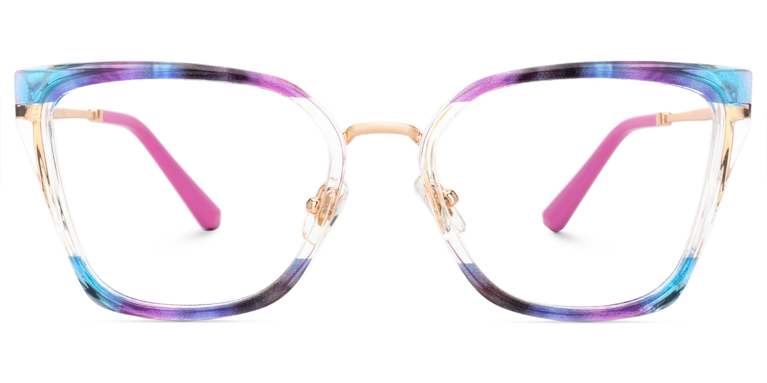 Martins Rectangle Multicolor Glasses good-img