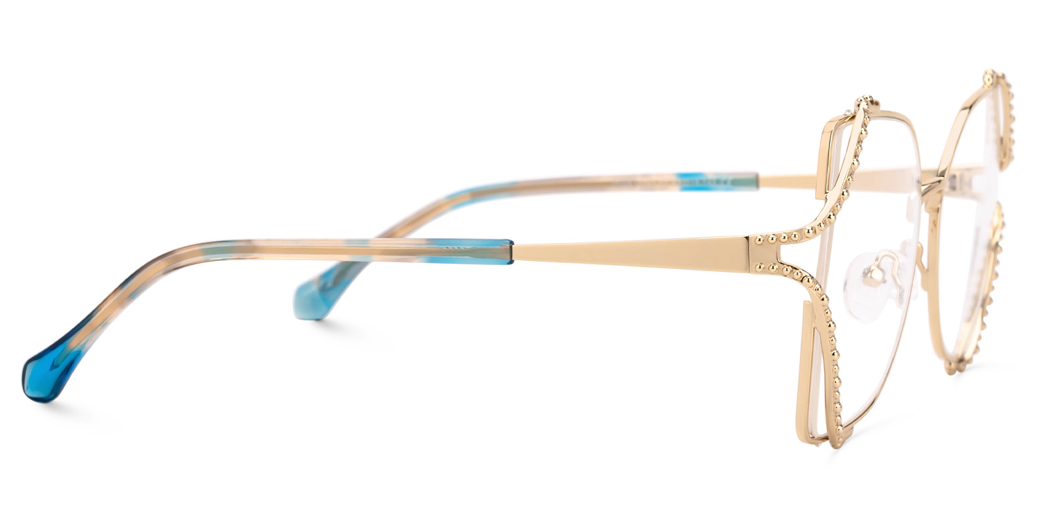 Mcconico Butterfly Gold Glasses2