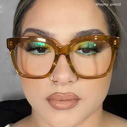 Xion Square Brown Glasses4