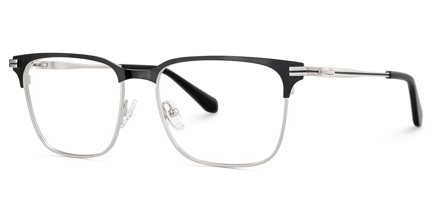 Marshall Gray Rectangle Prescription Glasses | ZEELOOL Canada3