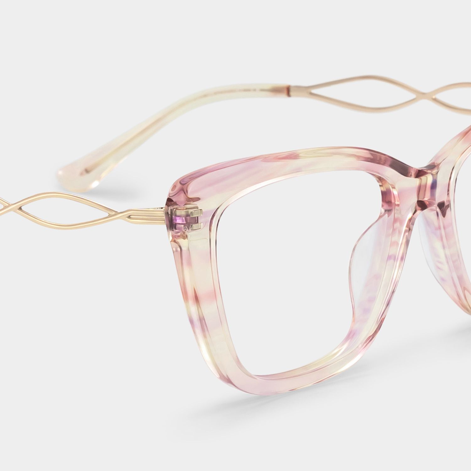 Remi Watercolor Glasses - Women Pink Butterfly Frames | ZEELOOL5