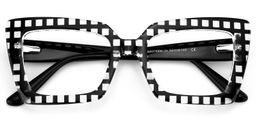 Tootie Butterfly Black Clear Glasses2